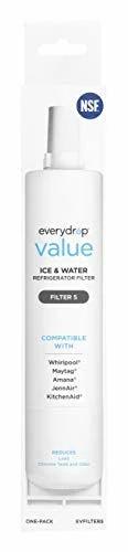 Everydrop Value By Whirlpool Ice And Water Refrigerator Filter 5, EVFILTER5, 1 Pack 6 Everydrop Value By Whirlpool Ice And Water Refrigerator Filter 5, EVFILTER5, 1 Pack - Image 6