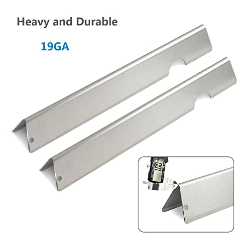 Zemibi Grill Flavorizer Bars Replacement For Weber 66030, 66033, Weber Genesis II LX 400 Series Gas Grill, Weber Genesis II SE-410 Grill Parts And Genesis II E-410 LP, 7 PC Stainless Steel Heat Plate 6 Zemibi Grill Flavorizer Bars Replacement For Weber 66030, 66033, Weber Genesis II LX 400 Series Gas Grill, Weber Genesis II SE-410 Grill Parts And Genesis II E-410 LP, 7 PC Stainless Steel Heat Plate - Image 6