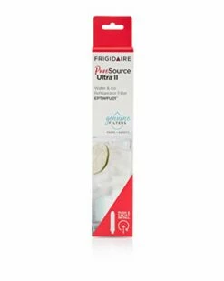 Frigidaire EPTWFU01 Refrigerator Water Filter, 1 Count, White & PAULTRA2 Air Filter, 3.8" X 1.8", White -Samsung Shop 3175i yjBuL