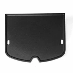 Uniflasy Cast Iron Griddle For Weber Traveler Portable Gas Grill, Fits Weber 9010001 Traveler Portable Gas Grill, Cooking Griddle