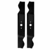 Dibanyou Lawn Mower Deck Blades For Bolens MTD Troy-Bilt 742-0610 942-0610 942-0610A,Craftsman 33020 38" Cut Deck 2 Pack
