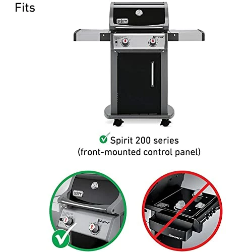 Hongso 17.5" Cast Iron Grill Grates Replacement Parts For Weber Spirit 200 Series, Spirit E-210 S-210, Spirit II 210 Series (2017 And Newer) Gas Grills (with Front-Mounted Control Panels), 7637 PCG637 3 Hongso 17.5" Cast Iron Grill Grates Replacement Parts For Weber Spirit 200 Series, Spirit E-210 S-210, Spirit II 210 Series (2017 And Newer) Gas Grills (with Front-Mounted Control Panels), 7637 PCG637 - Image 3