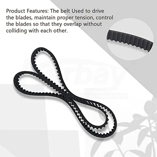 Karbay 121-9100 Sprocket With 120-3335 Belt For Toro 30" Time Master For Exmark Commercial 30 Walk-Behind ECS180CKA30000, Replaces 120-1920 120-7042 265-610 3 Karbay 121-9100 Sprocket With 120-3335 Belt For Toro 30" Time Master For Exmark Commercial 30 Walk-Behind ECS180CKA30000, Replaces 120-1920 120-7042 265-610 - Image 3