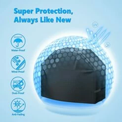 HomWanna Grill Cover 55 Inch - Superior Gas Grill Cover For Outdoor Grill - 600D Outside BBQ Covers Waterproof Heavy Duty For Weber, Dyna-glo, Char-Broil, Nexgrill, Brinkmann, Monument Barbecue Grill 10 HomWanna Grill Cover 55 Inch - Superior Gas Grill Cover For Outdoor Grill - 600D Outside BBQ Covers Waterproof Heavy Duty For Weber, Dyna-glo, Char-Broil, Nexgrill, Brinkmann, Monument Barbecue Grill -Samsung Shop 41DibL1FZEL 1e08339a 8cce 4a6f b03b 04b76b515edc