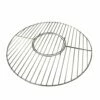 VORTEX (IN)DIRECT HEAT Accessories For Weber Kettle, Big Green Egg, Kamado, BGE And Charcoal Grills (Gourmet BBQ Cooking Grate -Stainless 21.5" With 9" Center)
