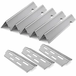 Samsung Shop 54 Secbinw Flavorizer Bars Applicable To Weber Genesis II 300 Series, Ii 310, Ii 330, Ii S310, 66033, 66796, 66041, Gas Grill Stainless Steel Seasoning Stick Heat Deflector Barbecue Accessories (3+5)