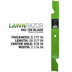 8TEN LawnRAZOR Blade For Exmark Toro 115-9649-0 Titan ZX6000 ZX6050 ZX6030 60 Inch Deck (High Lift Notched) 3 Pack -Samsung Shop 41PE0IbfeJL