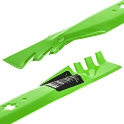 8TEN LawnRAZOR Mower Blade Set For Cub Cadet MTD Troy Bilt LTX1040 RZT-L42 942-04308-X 42-inch Deck (Heavy Duty Toothed Mulching) -Samsung Shop 41Phinaf lL