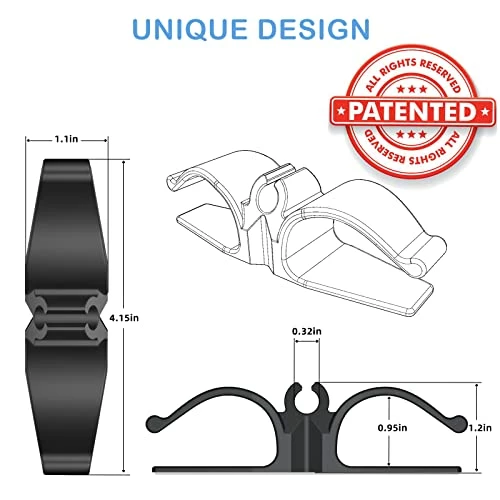 【8 Pack】Cord Organizer For Appliances, Upgraded Kitchen Appliance Cord Organizer Stick On Appliance Wire Organizer Wire Wrapper For Kitchen Appliances Mixers, Coffee Maker, Pressure Cooker, Air Fryer 5 【8 Pack】Cord Organizer For Appliances, Upgraded Kitchen Appliance Cord Organizer Stick On Appliance Wire Organizer Wire Wrapper For Kitchen Appliances Mixers, Coffee Maker, Pressure Cooker, Air Fryer - Image 5