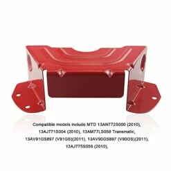 XINKE Lawn Mower Parts 783-06424A-0638 42" 46" Deck Spindle Pulley Belt Guard Cover Compatible With MTD &Troy-Bilt & Craftsman Lawn Mower - 2 Pack (Red) -Samsung Shop 41SA14tIGhL