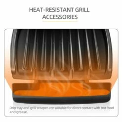 (2-Pack) Replacement Drip Tray Pans For 4-Serving Classic Plate Grill And Panini Press - Replaces Part Number GR340-01 - Includes 1 Multipurpose Grill Scraper - Dishwasher-Safe 12 (2-Pack) Replacement Drip Tray Pans For 4-Serving Classic Plate Grill And Panini Press - Replaces Part Number GR340-01 - Includes 1 Multipurpose Grill Scraper - Dishwasher-Safe -Samsung Shop 41WjRY4kWyL