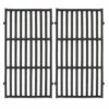 Hongso 17.5" Cast Iron Grill Grates Replacement Parts For Weber Spirit 200 Series, Spirit E-210 S-210, Spirit II 210 Series (2017 And Newer) Gas Grills (with Front-Mounted Control Panels), 7637 PCG637