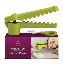 NEW!!! Garligator Garlic Press By OTOTO - Garlic Mincer Tool - Funny Gifts - Alligator Garlic Press - Garlic Crusher Press With Ergonomic Handle - Ototo Design Cute Kitchen Gadgets Kitchen Accessories