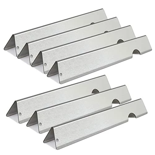 Zemibi Grill Flavorizer Bars Replacement For Weber 66030, 66033, Weber Genesis II LX 400 Series Gas Grill, Weber Genesis II SE-410 Grill Parts And Genesis II E-410 LP, 7 PC Stainless Steel Heat Plate 1 Zemibi Grill Flavorizer Bars Replacement For Weber 66030, 66033, Weber Genesis II LX 400 Series Gas Grill, Weber Genesis II SE-410 Grill Parts And Genesis II E-410 LP, 7 PC Stainless Steel Heat Plate