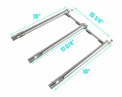 Grill Parts For Weber Spirit II S310 E310 E320 S320, Weber Spirit 300 SER, Spirit E310 E320 E330 S310 S320 S330, For Weber Part 69898, 69787 68950 67025 Burner Tube & 7636 67046 69797 Flavorizer Bars -Samsung Shop 41gXkIwbVTL