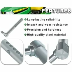 AM120680 Lawn Mower Right Front Gage Wheel Arm For John Deere GT245 GX255 GX335 GX345 GX355 X465 X485 X495 X500 X520 X534 X540 X575 Ect. -Samsung Shop 41hbqcDk46L