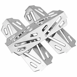 Hisencn 12.5'' Heat Deflector For Weber Genesis II 300 Series, Genesis II E-310/S-310, II E-315/S-315, II E-330, II E/S-335 Gas Grill, For Weber Genesis II Parts 66040, Stainless Steel, 3-Pack