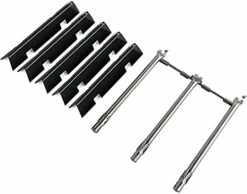 Grill Parts For Weber Spirit II S310 E310 E320 S320, Weber Spirit 300 SER, Spirit E310 E320 E330 S310 S320 S330, For Weber Part 69898, 69787 68950 67025 Burner Tube & 7636 67046 69797 Flavorizer Bars