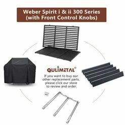 QuliMetal 7638 17.5 Inches Cooking Grates For Weber Spirit 300 Series And Spirit II 300 Series, Spirit 700, Genesis Silver Gold Platinum B/C, Genesis 1000-3500, Weber 900 Gas Grills 10 QuliMetal 7638 17.5 Inches Cooking Grates For Weber Spirit 300 Series And Spirit II 300 Series, Spirit 700, Genesis Silver Gold Platinum B/C, Genesis 1000-3500, Weber 900 Gas Grills -Samsung Shop 41lzMWYzNaL