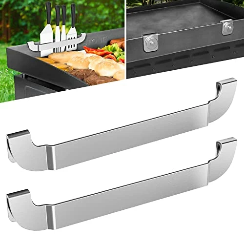 10 Inch Griddle Spatula Holder Magnetic Design, Stainless Steel Grill Barbecue Tool Rack, Griddle Accessories For Blackstone Flat Top Griddle And Other Grill Griddles (2 Pcs) 1 10 Inch Griddle Spatula Holder Magnetic Design, Stainless Steel Grill Barbecue Tool Rack, Griddle Accessories For Blackstone Flat Top Griddle And Other Grill Griddles (2 Pcs)