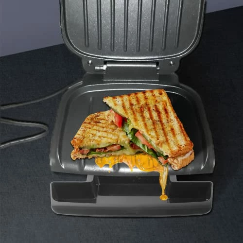 (2-Pack) Replacement Drip Tray Pans For 4-Serving Classic Plate Grill And Panini Press - Replaces Part Number GR340-01 - Includes 1 Multipurpose Grill Scraper - Dishwasher-Safe 2 (2-Pack) Replacement Drip Tray Pans For 4-Serving Classic Plate Grill And Panini Press - Replaces Part Number GR340-01 - Includes 1 Multipurpose Grill Scraper - Dishwasher-Safe - Image 2