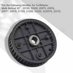 Karbay 121-9100 Sprocket With 120-3335 Belt For Toro 30" Time Master For Exmark Commercial 30 Walk-Behind ECS180CKA30000, Replaces 120-1920 120-7042 265-610 10 Karbay 121-9100 Sprocket With 120-3335 Belt For Toro 30" Time Master For Exmark Commercial 30 Walk-Behind ECS180CKA30000, Replaces 120-1920 120-7042 265-610 -Samsung Shop 41wXeGxU TL