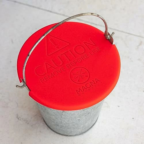 Grease Bucket Lid Cover Accessory Compatible With All Traeger Pellet Grills (Except Timberline Models) - Covers Your Grease Bucket To Keep Unwanted Critters Like Insects, Rodents & Dogs Out Of The Grease Bucket - Fits 6 Inch Diameter Buckets 2 Grease Bucket Lid Cover Accessory Compatible With All Traeger Pellet Grills (Except Timberline Models) - Covers Your Grease Bucket To Keep Unwanted Critters Like Insects, Rodents & Dogs Out Of The Grease Bucket - Fits 6 Inch Diameter Buckets - Image 2