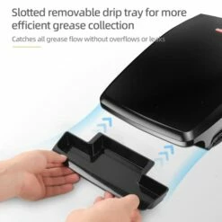 (2-Pack) Replacement Drip Tray Pans For 4-Serving Classic Plate Grill And Panini Press - Replaces Part Number GR340-01 - Includes 1 Multipurpose Grill Scraper - Dishwasher-Safe 9 (2-Pack) Replacement Drip Tray Pans For 4-Serving Classic Plate Grill And Panini Press - Replaces Part Number GR340-01 - Includes 1 Multipurpose Grill Scraper - Dishwasher-Safe -Samsung Shop 41z1fjjTEzL