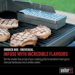 Weber Universal Stainless Steel Smoker Box 9 Weber Universal Stainless Steel Smoker Box -Samsung Shop 51299B5bMXL