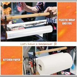 RIFPOD Grill Utensil Caddy With Paper Towel Holder,Picnic BBQ Condiment Organizer Mesh Basket, Grill Accessories Storage For Camping,Outdoor,Kitchen 10 RIFPOD Grill Utensil Caddy With Paper Towel Holder,Picnic BBQ Condiment Organizer Mesh Basket, Grill Accessories Storage For Camping,Outdoor,Kitchen -Samsung Shop 518jQFA99jL