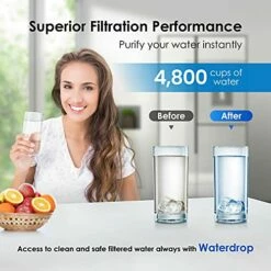 Waterdrop EDR4RXD1 Compatible With EveryDrop Filter 4 11 Waterdrop EDR4RXD1 Compatible With EveryDrop Filter 4 -Samsung Shop 519bPYg0n L 8b4c8016 a074 4fd3 8644 828fa2a4db3e