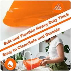 Blackstone Griddle Cover Silicone Griddle Mat For 22 Inch Blackstone Griddle, Heavy-Duty Food Grade Silicone Mat To Protect Griddle From Pollen, Debris And Rust, All-Season Protective Griddle Cover -Samsung Shop 51BYXdIFRvL