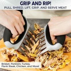 Meat Shredder Claws With Ultra-Sharp Blades For Shredding Meat, Lift, Handle, And Cut - CHEFSSPOT Chicken Shredder Turkey Lifters - Heat Resistant Grill Accessories -BBQ Grilling Gifts For Men & Women 13 Meat Shredder Claws With Ultra-Sharp Blades For Shredding Meat, Lift, Handle, And Cut - CHEFSSPOT Chicken Shredder Turkey Lifters - Heat Resistant Grill Accessories -BBQ Grilling Gifts For Men & Women -Samsung Shop 51BwZpZYORL