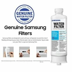 SAMSUNG Genuine Filter For Refrigerator Water And Ice, Carbon Block Filtration, Removes 99% Of Harmful Contaminants For Clean, Clear Drinking Water, 6-Month Life, HAF-QIN/EXP, 1 Pack 8 SAMSUNG Genuine Filter For Refrigerator Water And Ice, Carbon Block Filtration, Removes 99% Of Harmful Contaminants For Clean, Clear Drinking Water, 6-Month Life, HAF-QIN/EXP, 1 Pack -Samsung Shop 51GJuY5mUUS
