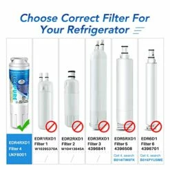ICEPURE UKF8001 Replacement For Whirlpool Filter 4 -Samsung Shop 51HJQ0un1XL