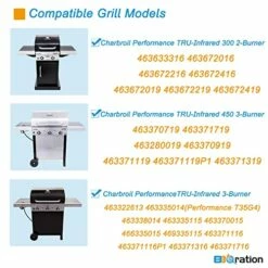 BBQration Grill Emitter G460-0500-W1 Replacement For Charbroil Performance TRU-Infrared 450 3-Burner Gas Grill 463370719 463371719 463371116 463371316 463371716 469335115 463338014 463322613 13 BBQration Grill Emitter G460-0500-W1 Replacement For Charbroil Performance TRU-Infrared 450 3-Burner Gas Grill 463370719 463371719 463371116 463371316 463371716 469335115 463338014 463322613 -Samsung Shop 51IHFrhc1rL