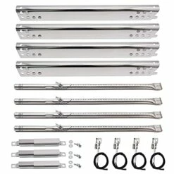 Yiming Grill Replacement Parts For Char-Broil Performance 475 4 Burner 463347017, 463335517, 463342119, 463276517, 463244819 Grill Models, Heat Plates, Burners, Carryover Tubes & Igniters Replacement