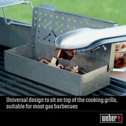 Weber Universal Stainless Steel Smoker Box 7 Weber Universal Stainless Steel Smoker Box -Samsung Shop 51M3dN8BZoL