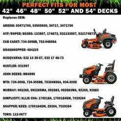 YiaChuii 4PCS Deck Gauge Wheels For AYP Husqvarna 532174873 589527301, MTD 174873 133957 532133957 734-3058, Cub Cadet 753-04856A Lawn Tractors And Zero Turn Mowers Deck With Bolts & Nuts… 13 YiaChuii 4PCS Deck Gauge Wheels For AYP Husqvarna 532174873 589527301, MTD 174873 133957 532133957 734-3058, Cub Cadet 753-04856A Lawn Tractors And Zero Turn Mowers Deck With Bolts & Nuts… -Samsung Shop 51O2W7OiMvL