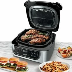 Grill Accessories For Ninja Foodi Grill Griddle Pan,Accessories Fo Ninja AG301 Foodi 5-in-1 Indoor Grill,Non-Stick Ceramic-Coated Grill Griddle For Ninja Foodi AG300, AG301C, AG302, AG400-Hushtong -Samsung Shop 51QeprnR UL