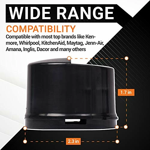Ultra Durable 2260518B 2260502B Refrigerator Water Filter Cap Replacement Part By BlueStars – Exact Fit For Whirlpool & Kenmore Refrigerators - Replaces WP2260518B WP2260518BVP PS11739970 - PACK OF 2 6 Ultra Durable 2260518B 2260502B Refrigerator Water Filter Cap Replacement Part By BlueStars – Exact Fit For Whirlpool & Kenmore Refrigerators - Replaces WP2260518B WP2260518BVP PS11739970 - PACK OF 2 - Image 6