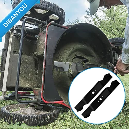 Dibanyou Lawn Mower Deck Blades For Bolens MTD Troy-Bilt 742-0610 942-0610 942-0610A,Craftsman 33020 38" Cut Deck 2 Pack 2 Dibanyou Lawn Mower Deck Blades For Bolens MTD Troy-Bilt 742-0610 942-0610 942-0610A,Craftsman 33020 38" Cut Deck 2 Pack - Image 2