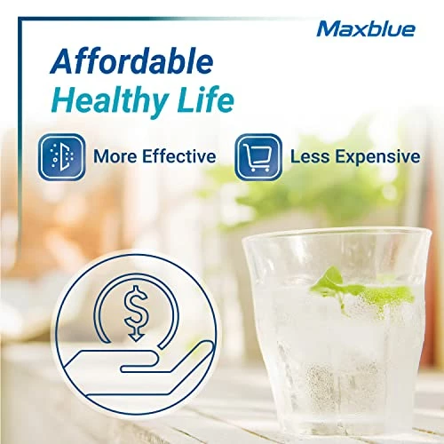 Maxblue RPWFE (with CHIP) NSF 401 Certified Refrigerator Water Filter, Replacement For GE® RPWFE, RPWF, WSG-4, WF277, GFE28GMKES, PFE28KBLTS, GFD28GSLSS, PWE23KSKSS, GYE22HMKES, DFE28JSKSS 3 Maxblue RPWFE (with CHIP) NSF 401 Certified Refrigerator Water Filter, Replacement For GE® RPWFE, RPWF, WSG-4, WF277, GFE28GMKES, PFE28KBLTS, GFD28GSLSS, PWE23KSKSS, GYE22HMKES, DFE28JSKSS - Image 3