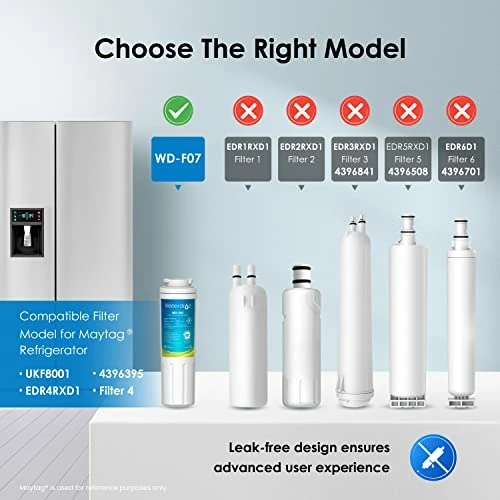 Waterdrop EDR4RXD1 Compatible With EveryDrop Filter 4 9 Waterdrop EDR4RXD1 Compatible With EveryDrop Filter 4 - Image 9