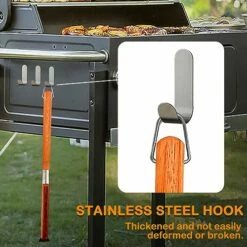 SupMaka Pizza Oven Brush, 22” Pizza Stone Brush - Grill Cleaning Brush With Scraper, Grill Brush Wood Handle & Brass Bristles, Pizza Oven Accessories For Outdoor BBQ, (Vibrant Orange) 10 SupMaka Pizza Oven Brush, 22” Pizza Stone Brush - Grill Cleaning Brush With Scraper, Grill Brush Wood Handle & Brass Bristles, Pizza Oven Accessories For Outdoor BBQ, (Vibrant Orange) -Samsung Shop 51nNcwm0RGL