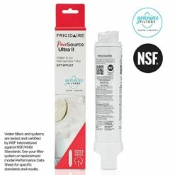 Frigidaire EPTWFU01 Refrigerator Water Filter, 1 Count, White & PAULTRA2 Air Filter, 3.8" X 1.8", White -Samsung Shop 51oldizo4uS