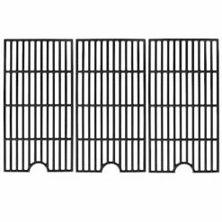 BBQration 18 3/4" 7MM Cast Iron Cooking Grates Replacement For Kitchen Aid 720-0745 720-0745A 720-0745B 720-0819 730-0745 860-0012, Nexgrill 720-0745 720-0745A Parts