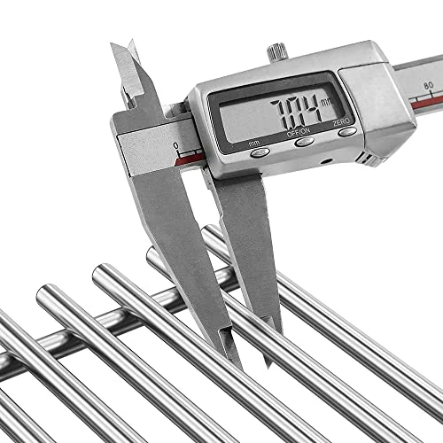 SafBbcue 7528 Grill Grates Replacment For Weber Genesis 300 Series Grill Parts Weber Genesis E-310 E-320 E-330 S-310 S-320 S-330 Grills, Weber 7528 Genesis Stainless Steel Grates 19.5" 5 SafBbcue 7528 Grill Grates Replacment For Weber Genesis 300 Series Grill Parts Weber Genesis E-310 E-320 E-330 S-310 S-320 S-330 Grills, Weber 7528 Genesis Stainless Steel Grates 19.5" - Image 5