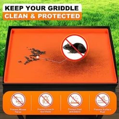 28" Silicone Griddle Mat For Blackstone 28 Inch Griddle,Heavy Duty Silicone Protective Mat Cover, Griddle Top Protective Cover Accessories Protect Griddle From Debris And Rust 13 28" Silicone Griddle Mat For Blackstone 28 Inch Griddle,Heavy Duty Silicone Protective Mat Cover, Griddle Top Protective Cover Accessories Protect Griddle From Debris And Rust -Samsung Shop 611FUpT3DYL