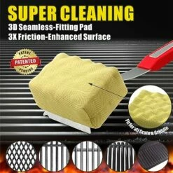 Grill Brush Bristle Free BBQ Replacement Cleaning Head -Samsung Shop 615iRfrmpbL